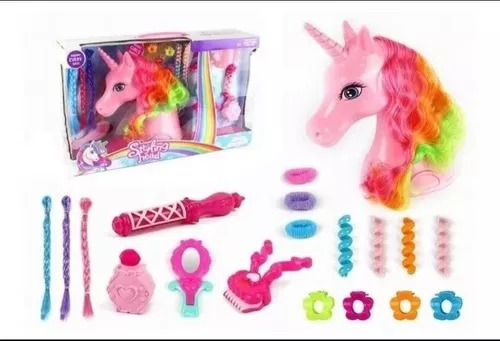 Pony Unicornio Peinados Con Accesorios